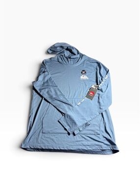 QUICKSILVER men’s long sleeve UPF 50+ quick dry lightweight hoodie shirt $120